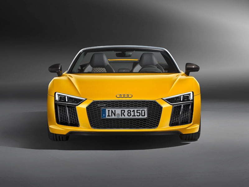 Audi R8 Spyder V10 frontal Luxabun