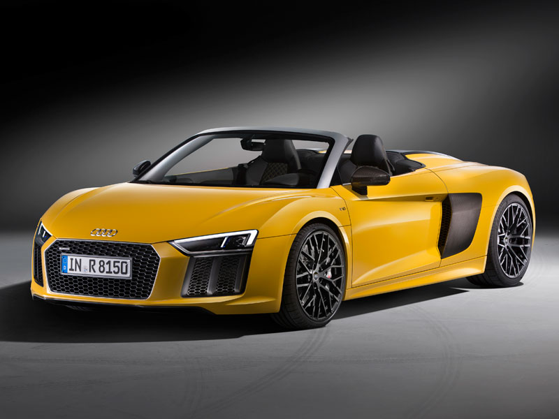 Audi R8 Spyder V10 lateral Luxabun