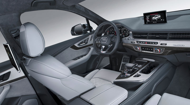 Audi SQ7 TDI interior Luxabun