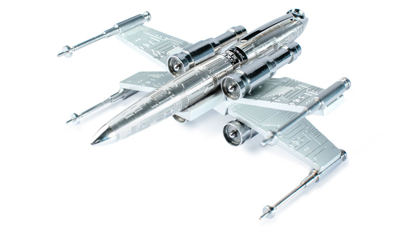 Estilográfica Star Wars X-Wing caza de combate Luxabun