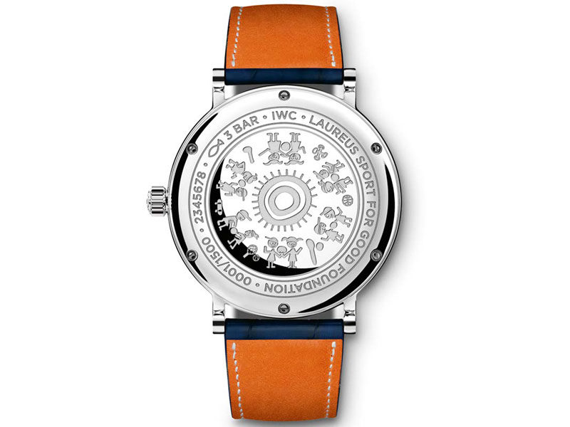 Reloj Portofino Edición “Laureus Sport for Good” trasera - Luxabun