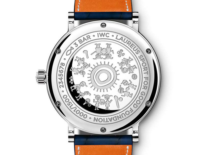 Reloj Portofino Edición “Laureus Sport for Good” caja trasera - Luxabun