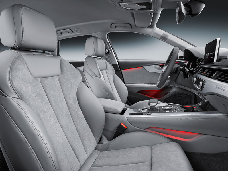 Audi A4 Allroad quattro interior lateral Luxabun