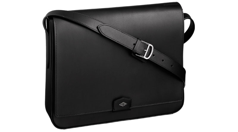 Bolso Messenger Louis Cartier exterior Luxabun