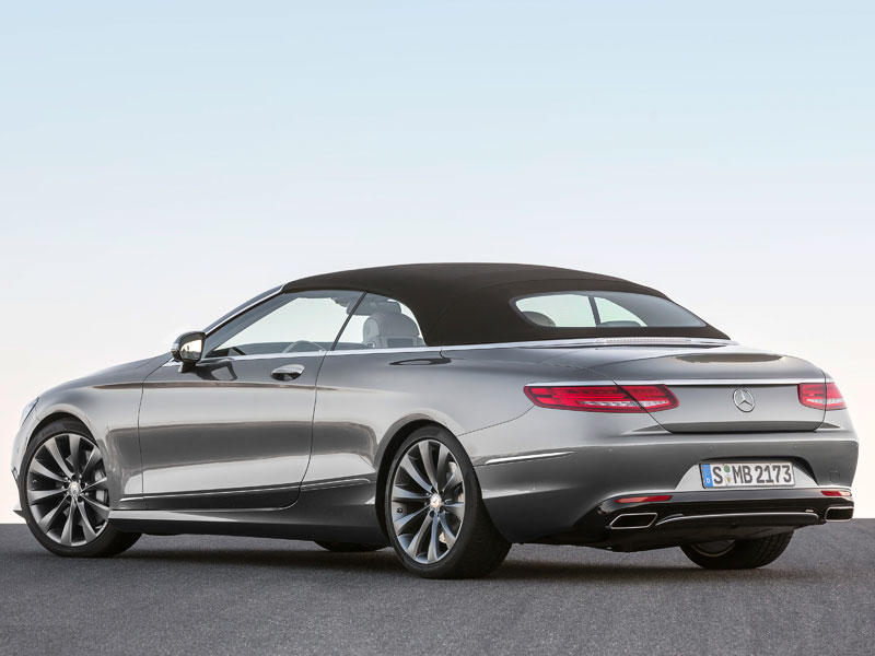 Mercedes S 500 Cabriolet trasera Luxabun