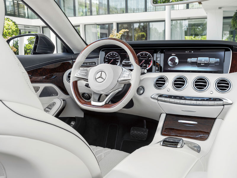 Mercedes S 500 Cabriolet interior volante Luxabun