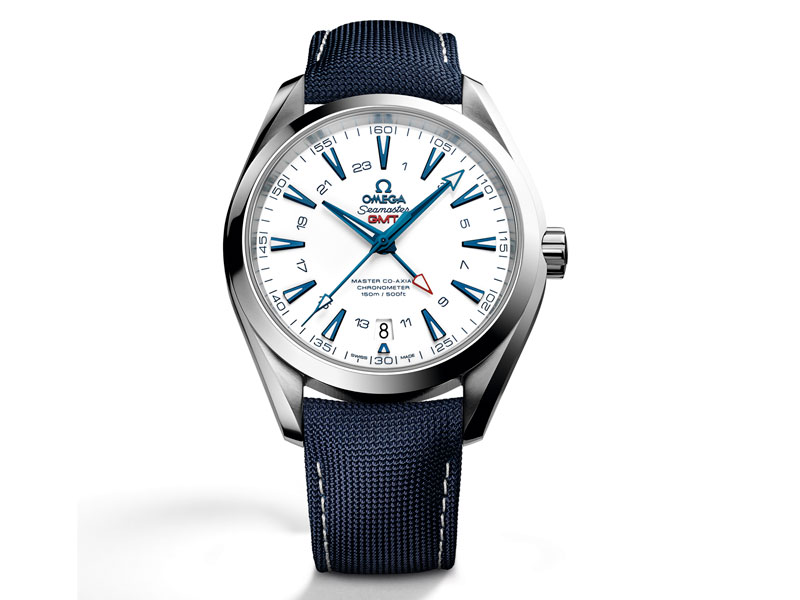 Omega Seamaster Aqua Terra GMT frontal Luxabun
