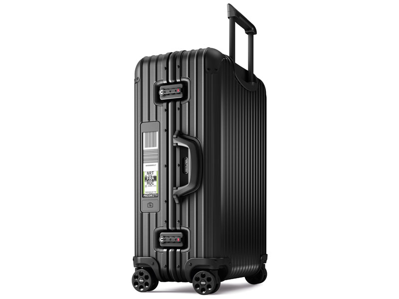 Rimowa etiqueta electrónica black Luxabun