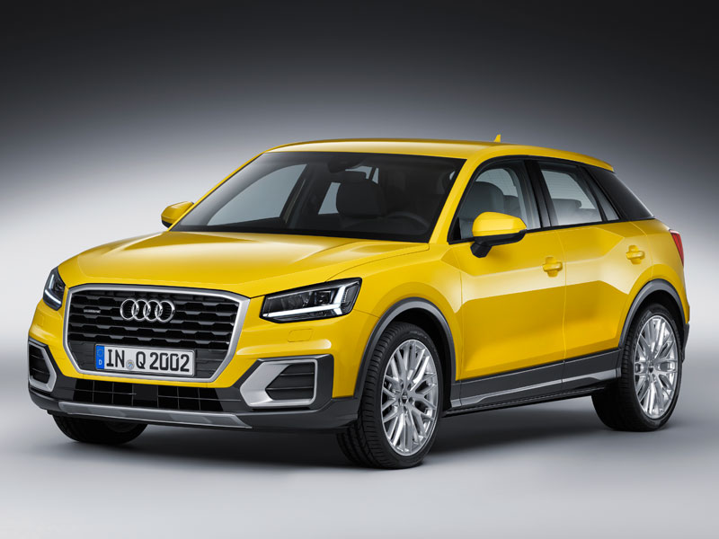 SUV Audi Q2 2.0 TDI quattro frontal lateral Luxabun
