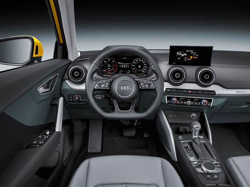 SUV Audi Q2 2.0 TDI quattro interior Luxabun