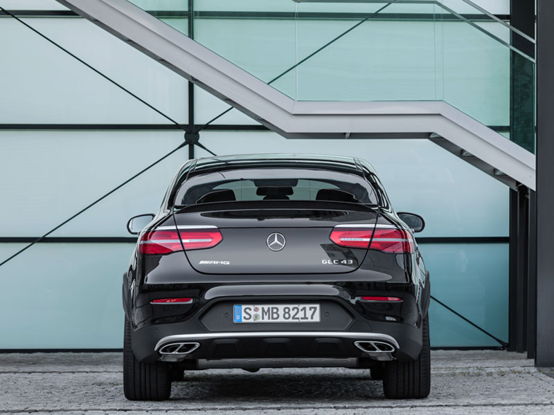Mercedes GLC Coupé 43 AMG 4MATIC trasera