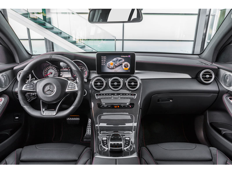Mercedes GLC Coupé 43 AMG 4MATIC interior Luxabun