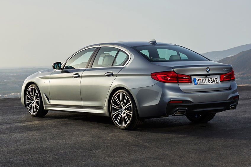 Nuevo BMW Serie 5 2017 trasera Luxabun